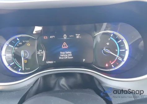 2018 Chrysler Pacifica Hybrid Touring Plus z USA, uszkodzony, nr VIN 2C4RC1H73JR158281